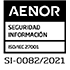 AENOR - Seguridad información