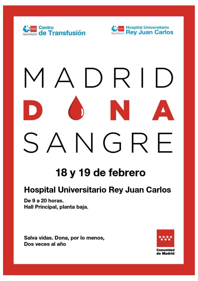 Programa Maratón de donantes de sangre